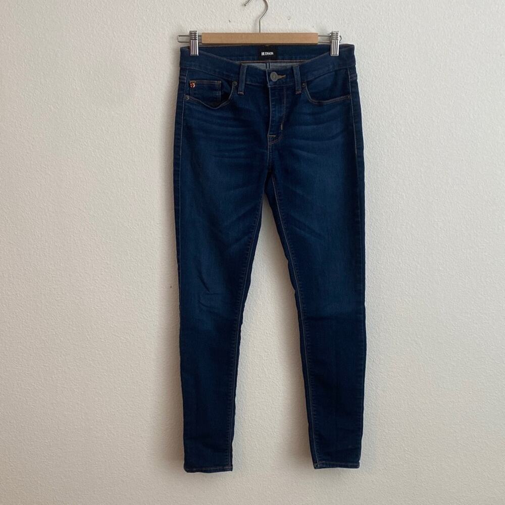 Hudson Deep Blue Krista Super Skinny Jeans for Women - 27